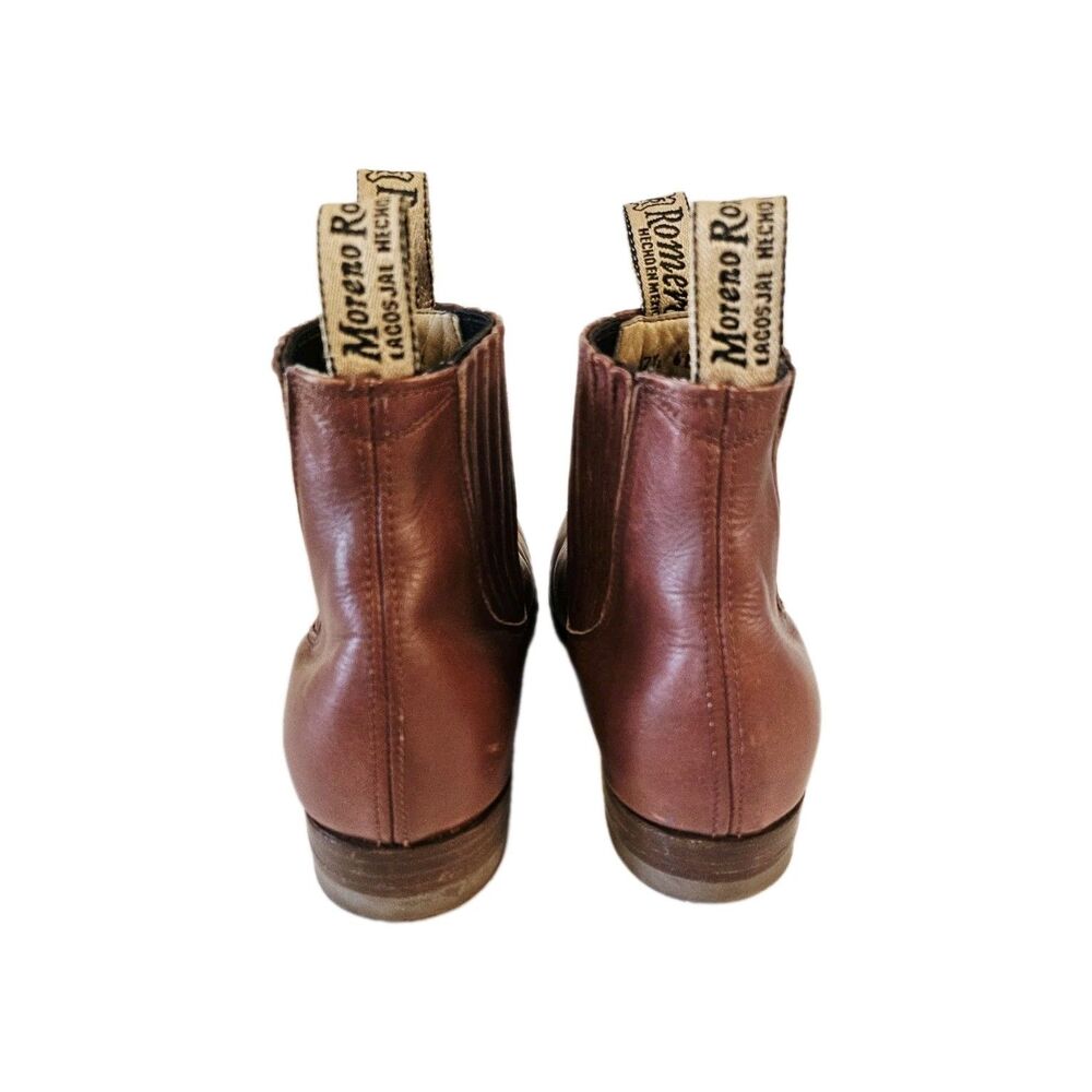 Moreno Romero Leather Ankle Boots | Men's Size 9.5 - Picture 8 of 10